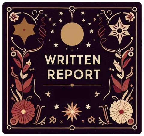 Tarot Reading Written Report